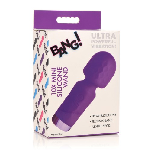 Bang! Mini Silicone Wand for Discreet Pleasure