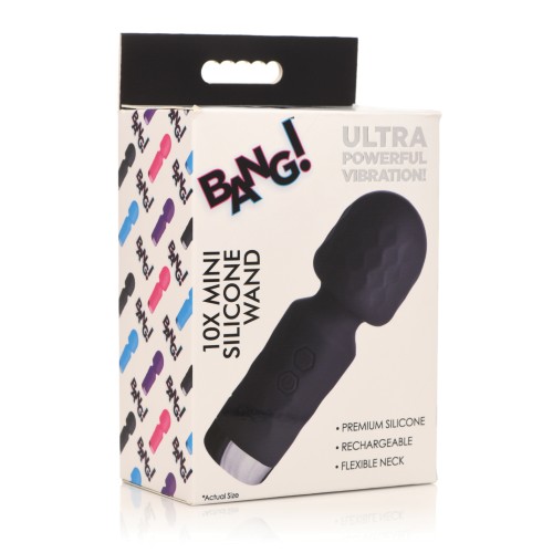 Varita Mini Silicona 10X Bang! para Placer Discreto