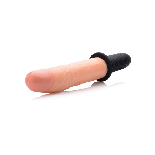 Dildo Vibrante XL Master Series Onslaught Claro