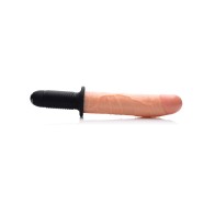 Master Series Onslaught XL Vibrating Dildo Thruster Light