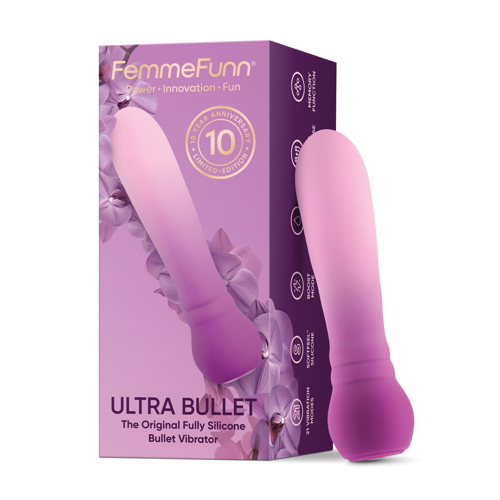 Femme Funn Anniversary Ultra Bullet Massager - Orchid