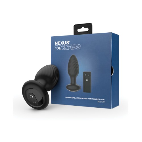 Nexus Tornado Vibrating Butt Plug with Remote Control