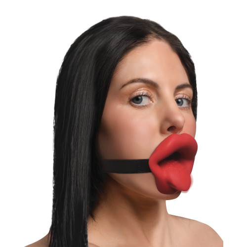 Gag Vibrante Sissy Master Series - Rojo