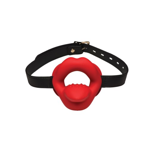 Gag Vibrante Sissy Master Series - Rojo