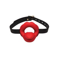 Gag Vibrante Sissy Master Series - Rojo