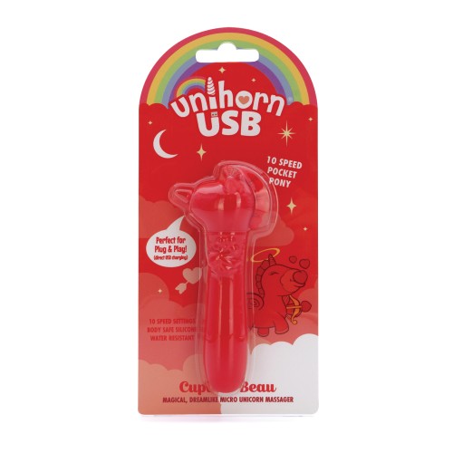 Bala USB Unihorn Cupid's Beau para Placer Discreto