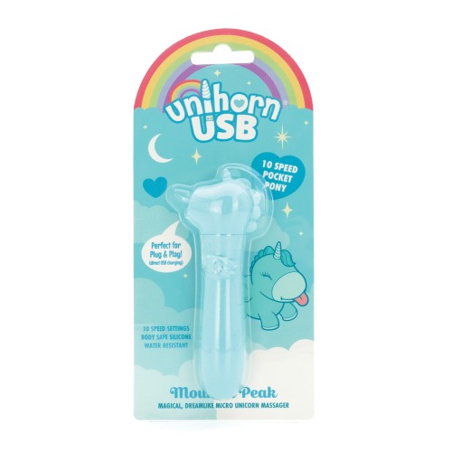 Unihorn USB Bullet Vibrator - Mount'n Peak