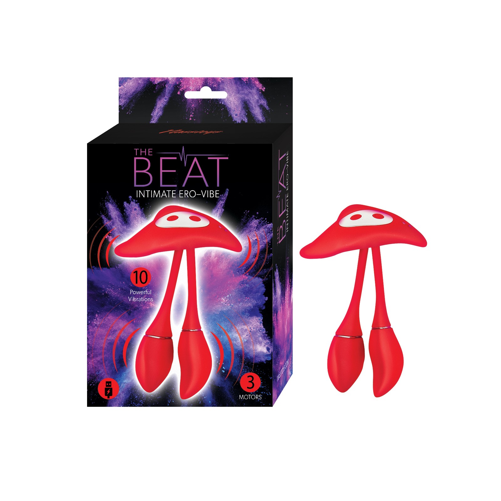 Compra El Beat Ero-Vibe Intimo - Rojo Online