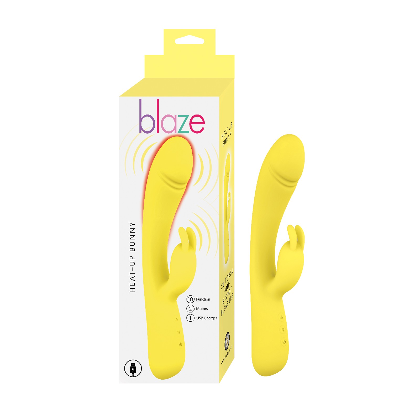 Blaze Heat-Up Bunny - Powerful Vibrating Toy