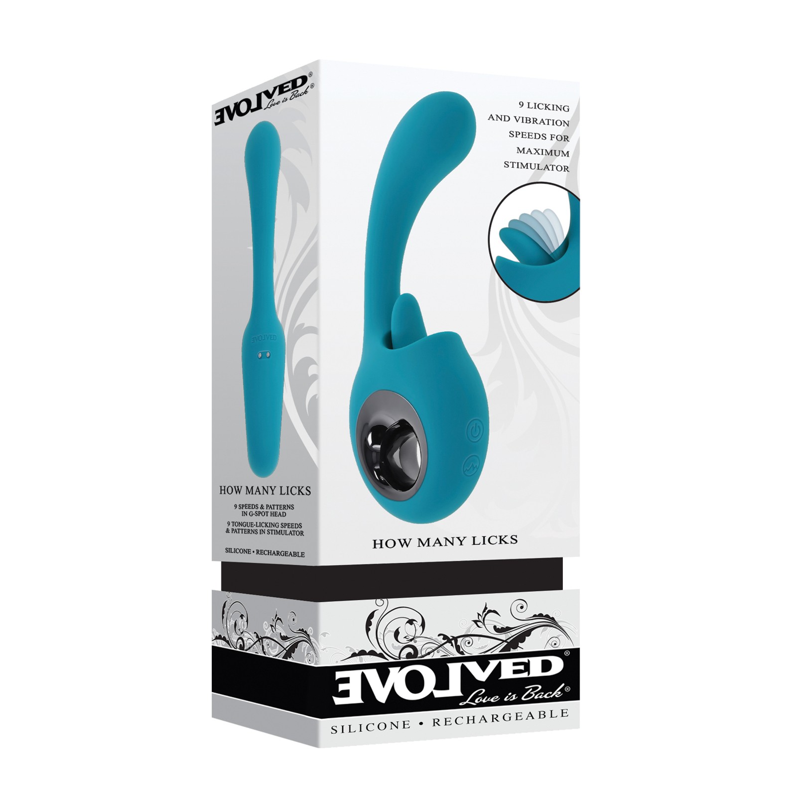 Evolved How Many Licks G-Spot Vibrator