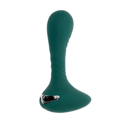 Gender X Vibrating Silicone Plug Teal | Pleasure Redefined