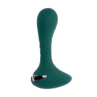 Gender X Vibrating Silicone Plug Teal | Pleasure Redefined