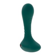 Gender X Vibrating Silicone Plug Teal | Pleasure Redefined