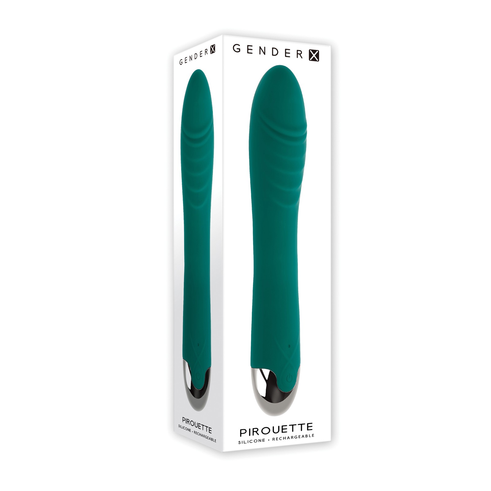 Vibrador Giratorio Gender X Pirouette Teal