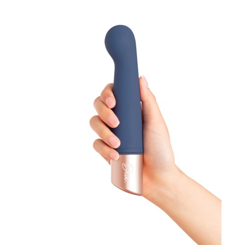 Deia Vibrador Doble en Uno para Parejas Azul Marino