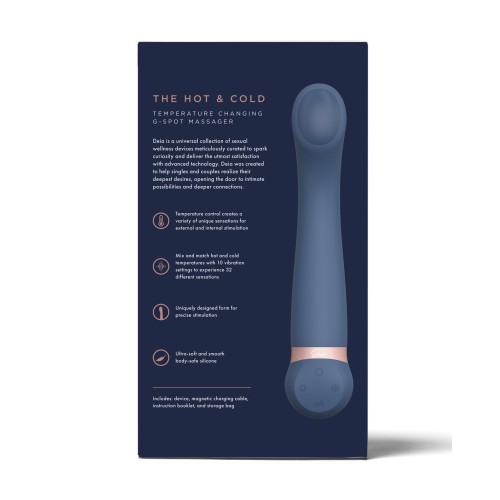 Vibrador Deia de Calor Frío - Juego de Temperatura Versátil