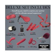 Juego de Masaje y Bondage Bedroom Bliss - Kit Completo de Placer