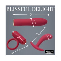 Juego de Masaje y Bondage Bedroom Bliss - Kit Completo de Placer