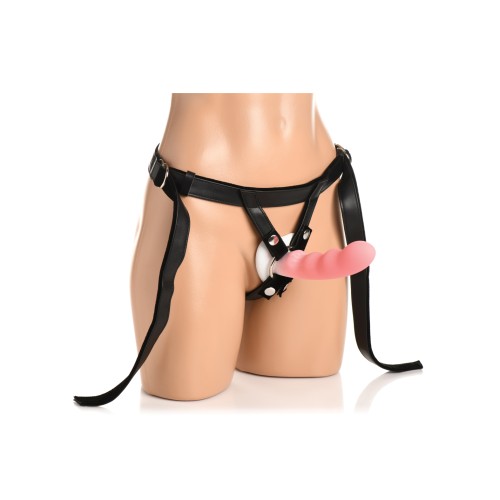 Velvet Kiss Strap-On Harness for Intimate Pleasure