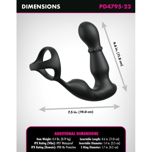 Anal Fantasy Elite Ass-Gasm Slide & Glide - Negro