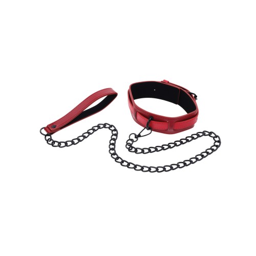 Ex's & Oh's Collar & Leash for BDSM Play