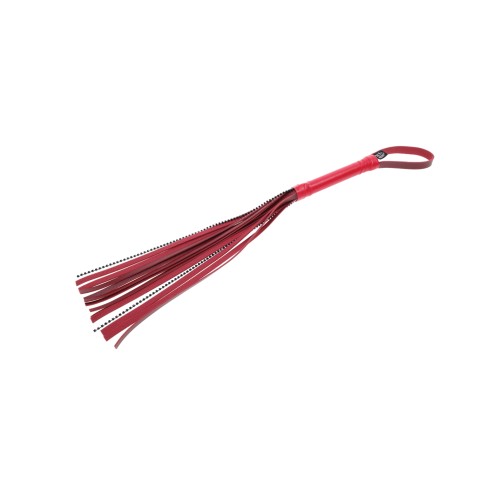 Sex and Mischief Ex's and Oh's Crystal Flogger Red