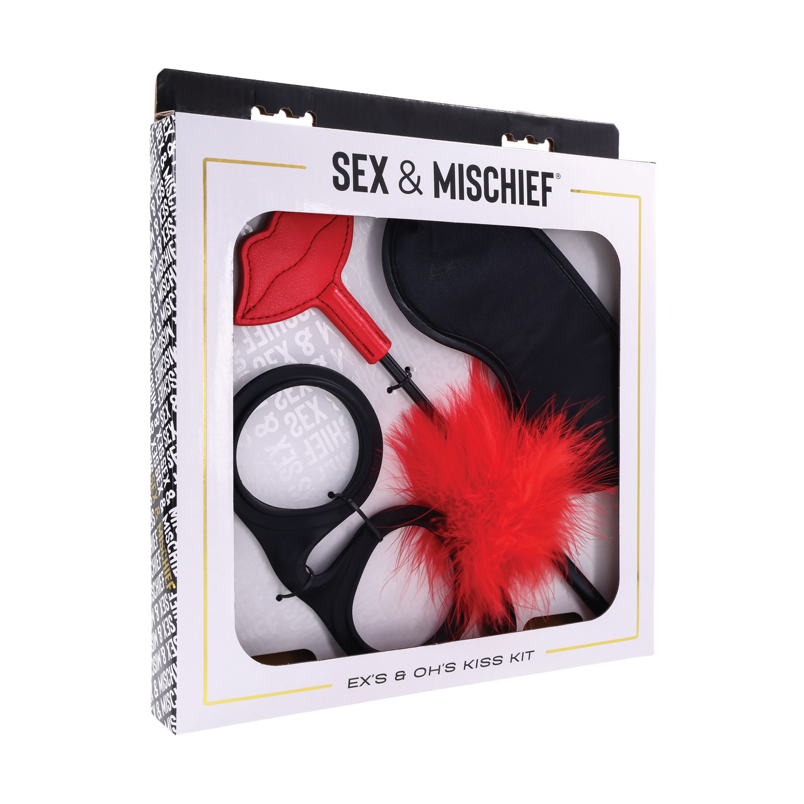 Ex's & Oh's Kiss Kit - Red/Black