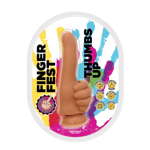 Divertido Dildo Finger Fest con Pulgar Arriba