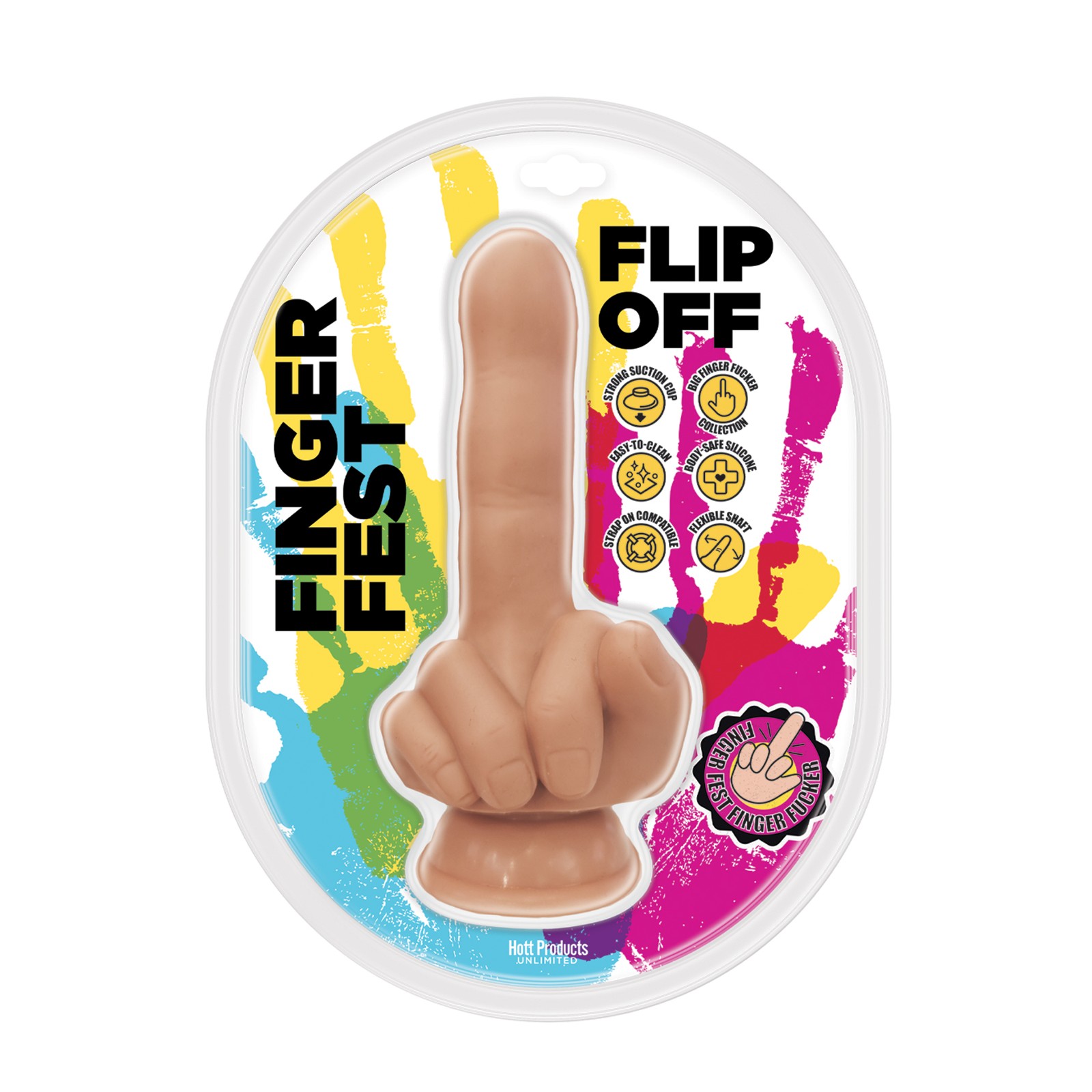 Dildo Finger Fest Flip Off - Experiencia de Placer Único