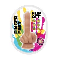 Dildo Finger Fest Flip Off - Experiencia de Placer Único