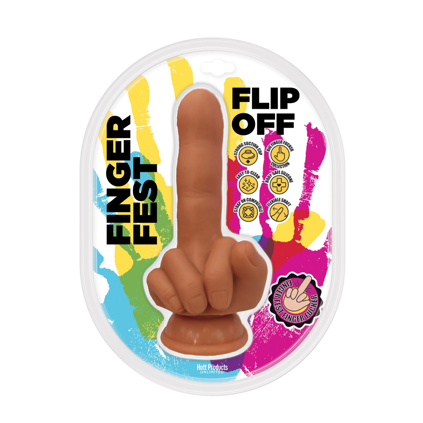 Finger Fest Flip Off Dildo