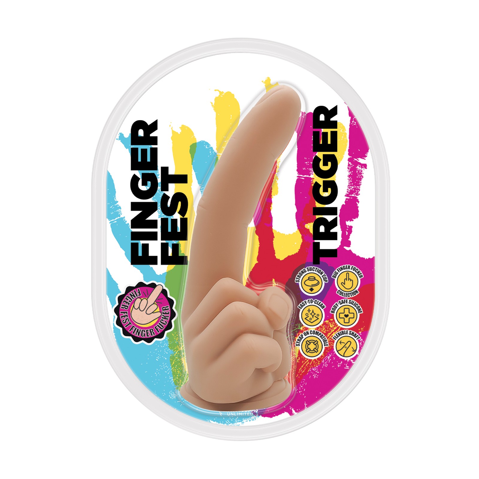 Finger Fest Trigger Dildo - Unique Design