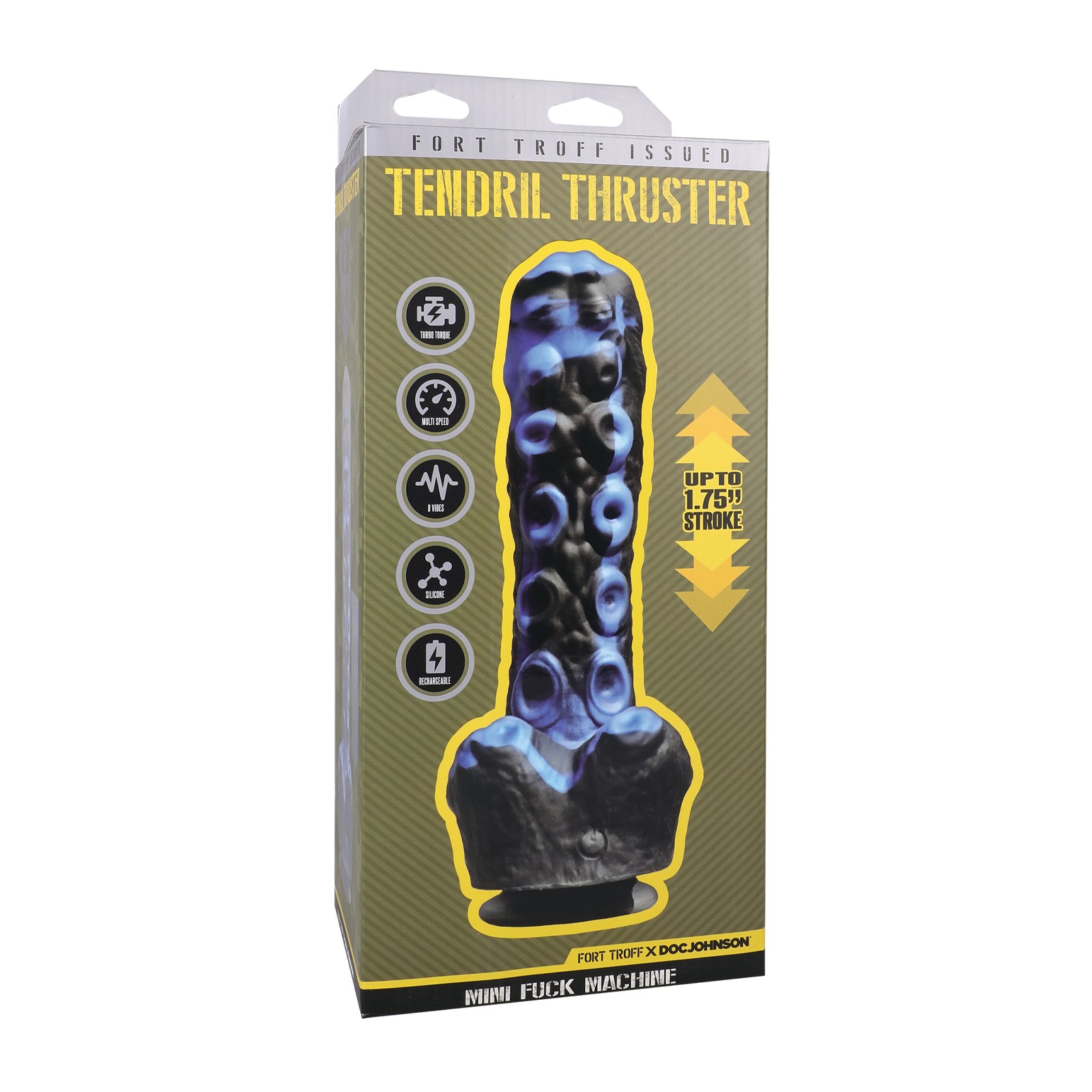 Fort Troff Tendril Thruster Mini Fuck Machine Blue