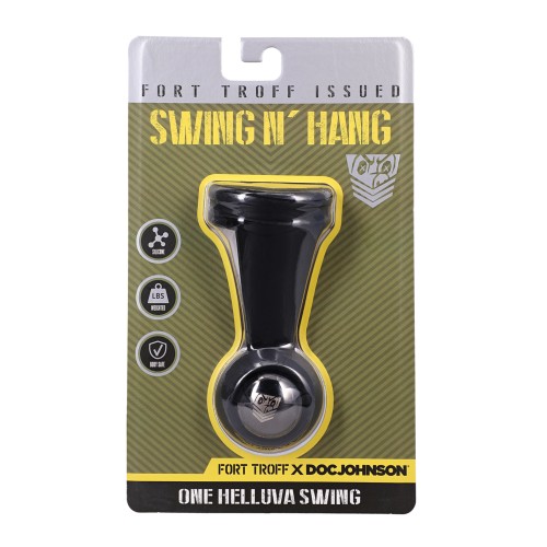 Estirador de Silicona para Huevos Fort Troff Swing N Hang - Negro