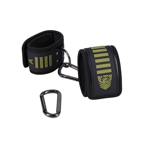 Fort Troff Tactical Ankle Cuffs Black Green