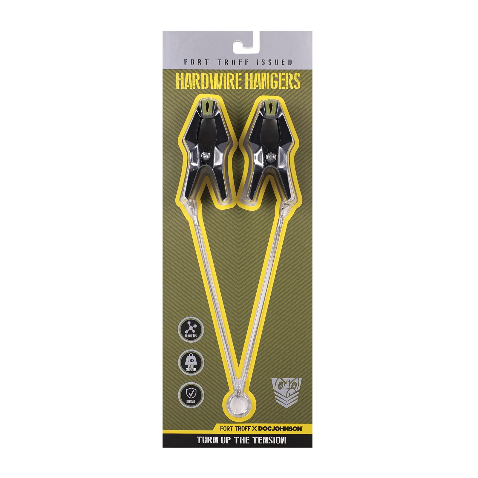 Pinzas para Pezones Fort Troff Hardwire Hanger - Negras