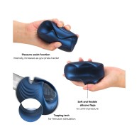 Masturbador Tapping Masculino Manwan Sub-One - Azul Estelar