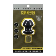 Plug Anal Kum Keeper Pequeño Negro