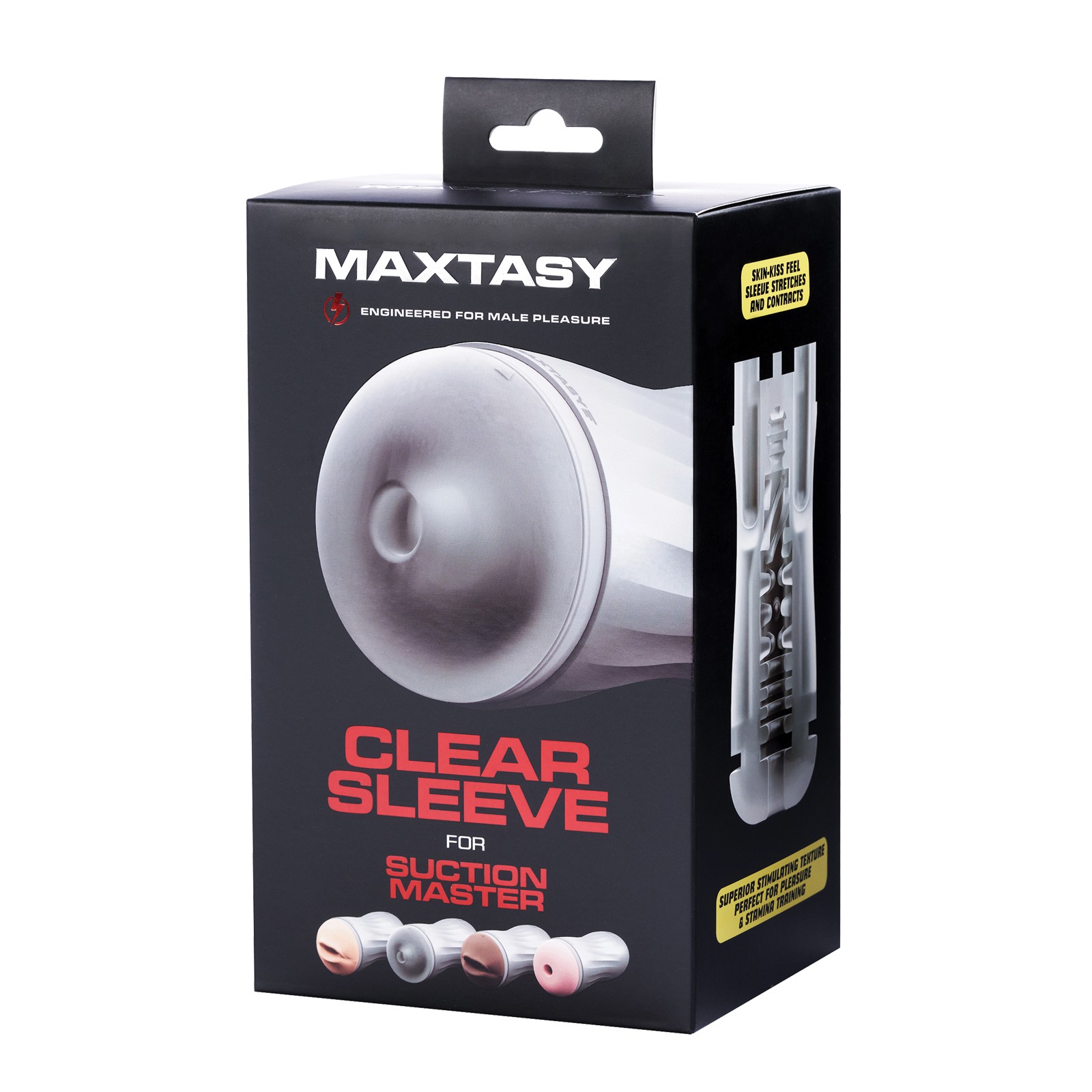 Maxtasy Suction Master Sleeve Standard Clear