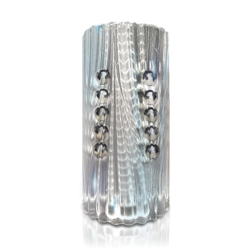 MSTR B8 Clear Beaded Stroker