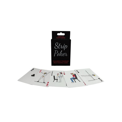 Strip Poker Stripper Themed Playing Card Deck