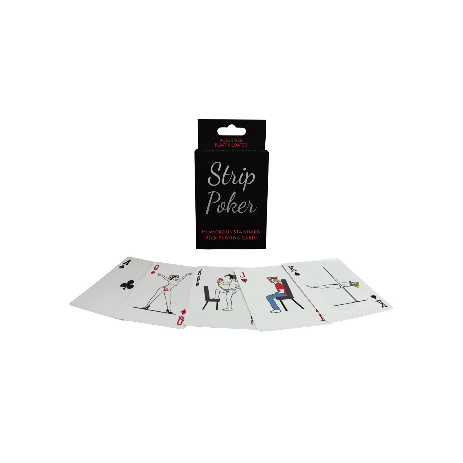 Strip Poker Stripper Themed Playing Card Deck