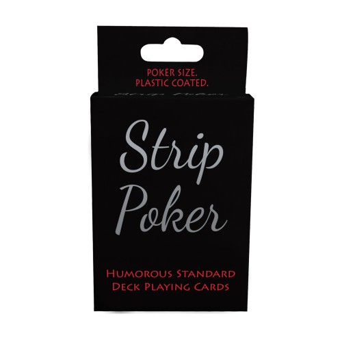 Strip Poker Stripper Themed Playing Card Deck