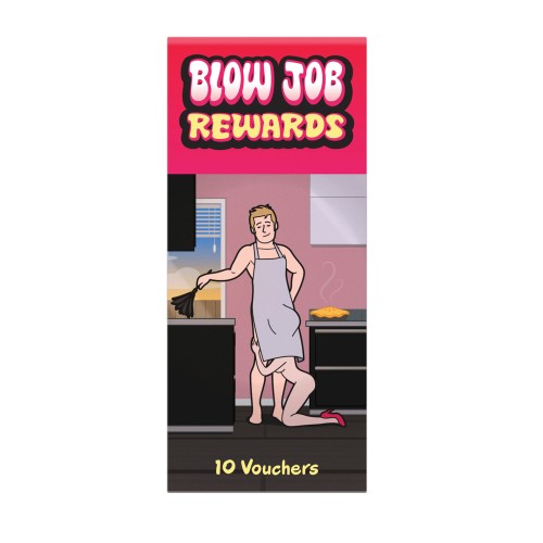 Blow Job Rewards 10 Vouchers Set