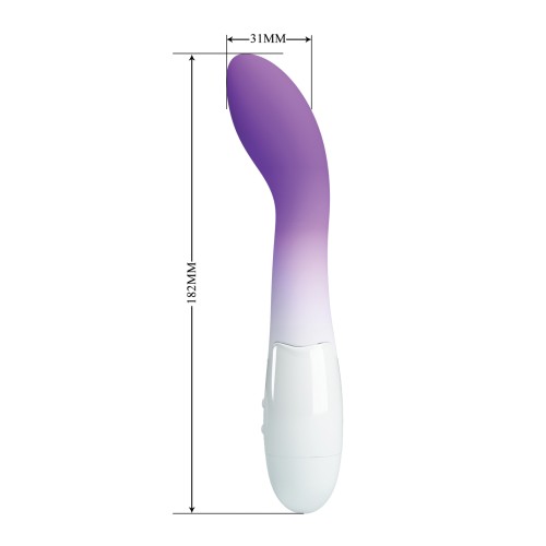 Vibrador Pretty Love Bishop Ombre Púrpura