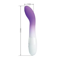 Vibrador Pretty Love Bishop Ombre Púrpura