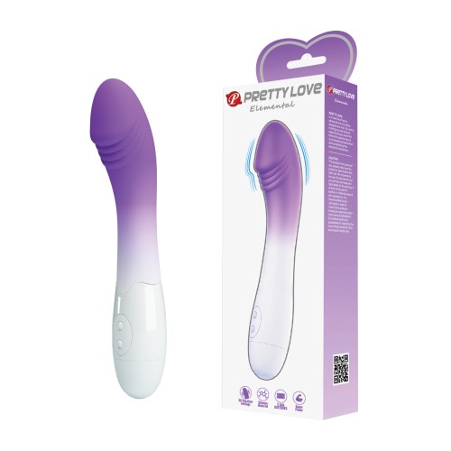 Vibrador Realista G-Spot Pretty Love Elemental