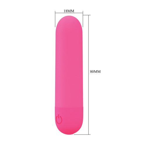 Pretty Love Mini Massager Bullet - Hot Pink