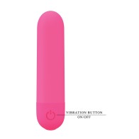 Pretty Love Mini Massager Bullet - Hot Pink