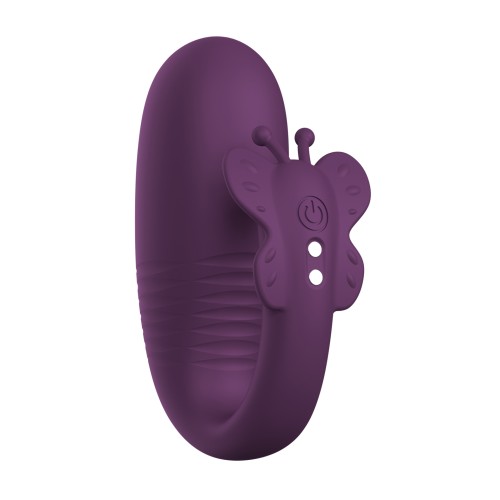 Pretty Love Klay App-Enabled Thrusting Hands-Free Vibrator Purple